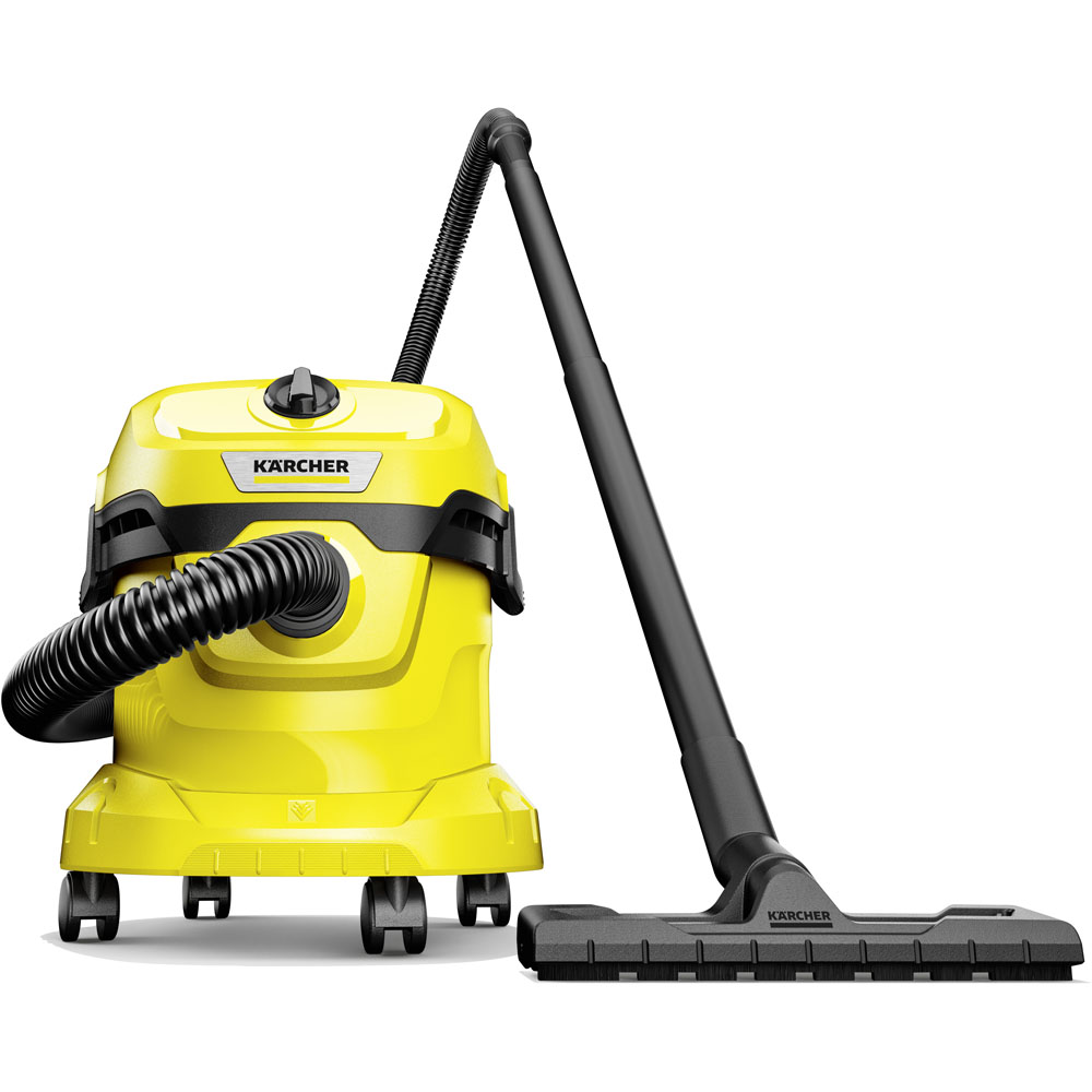 Karcher WD2 Plus Wet and Dry Vacuum Cleaner 1000w Image 1