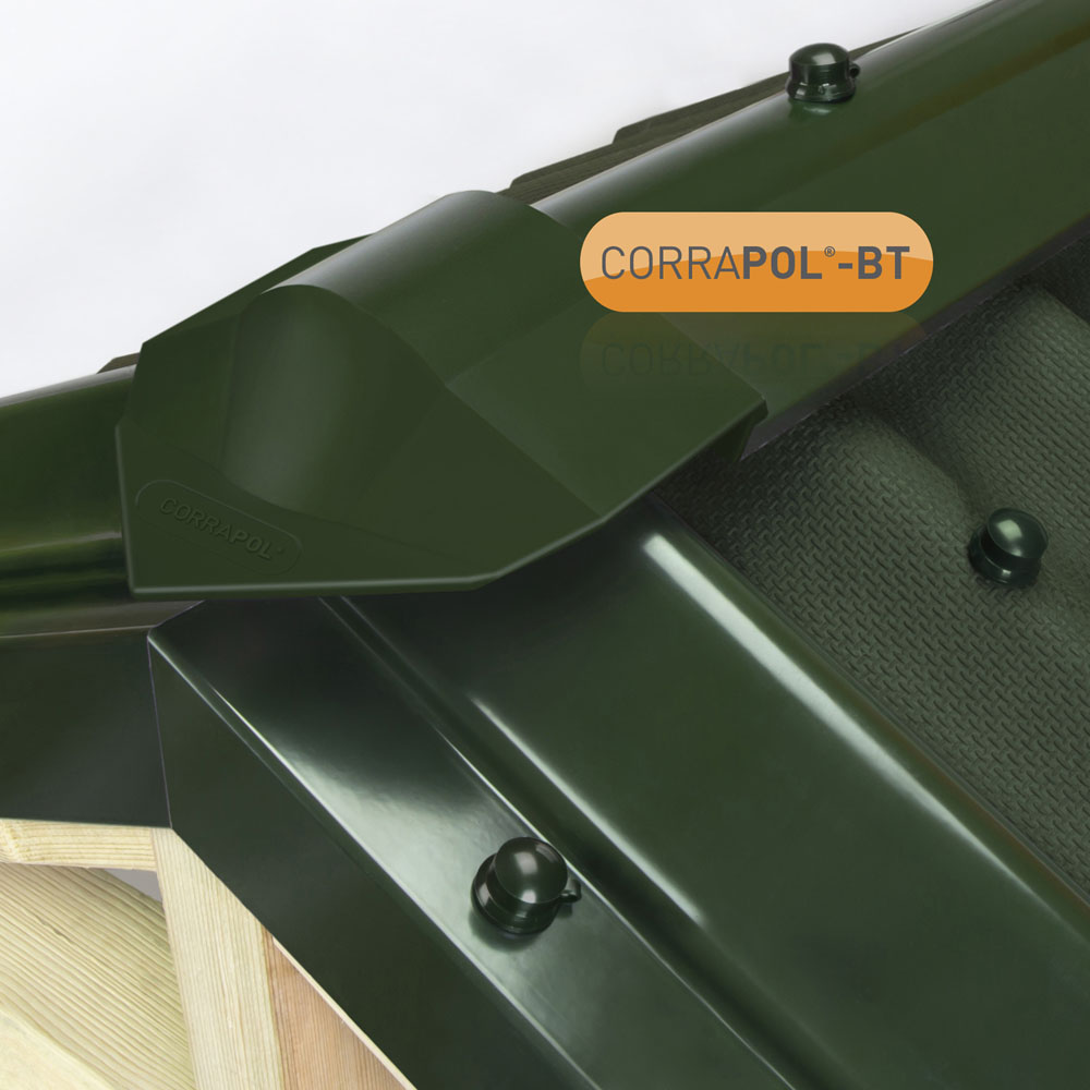 Corrapol-BT Green Super Ridge Bar Set 3m Image 3