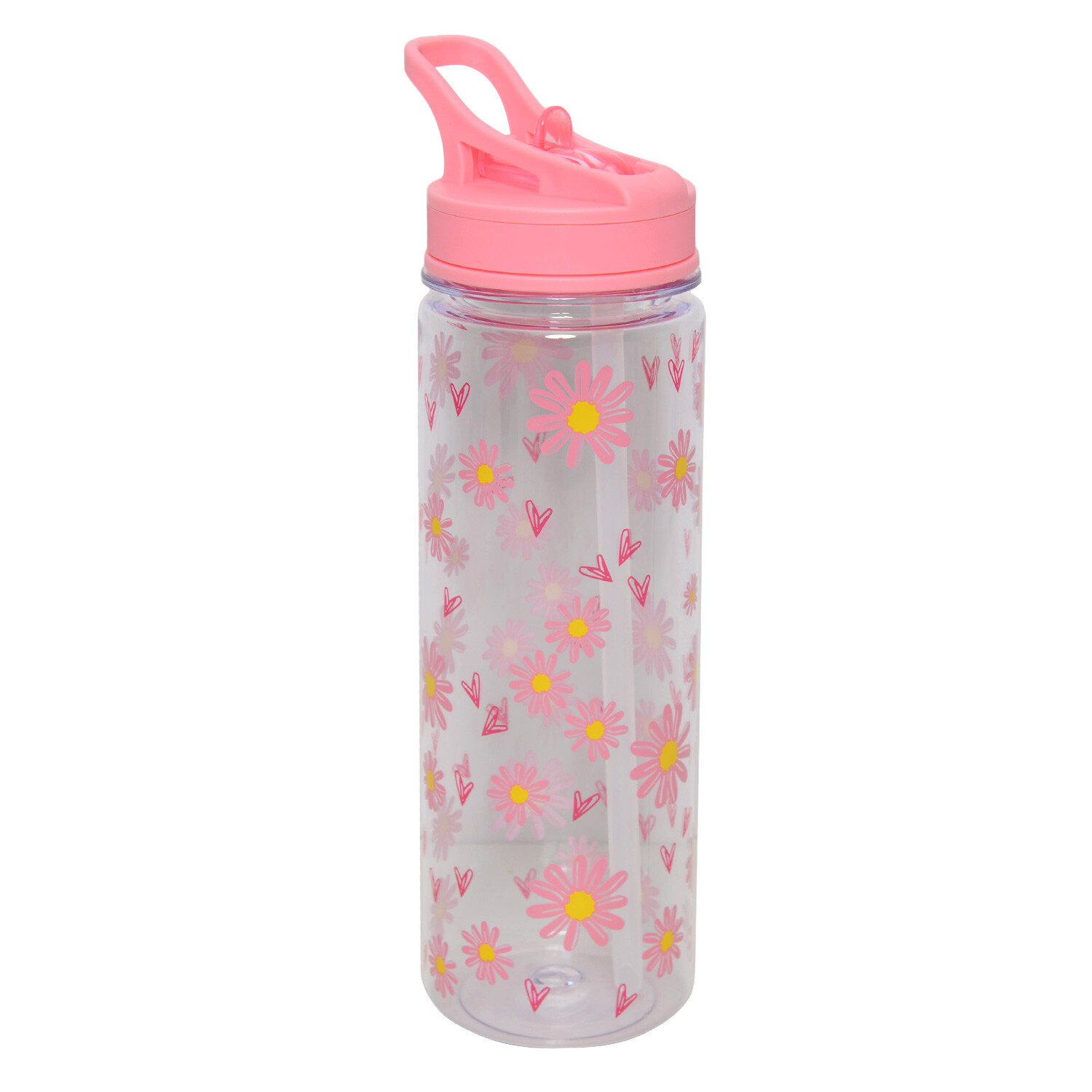 Daisy Daze Sports Water Bottle - Pink Image 2