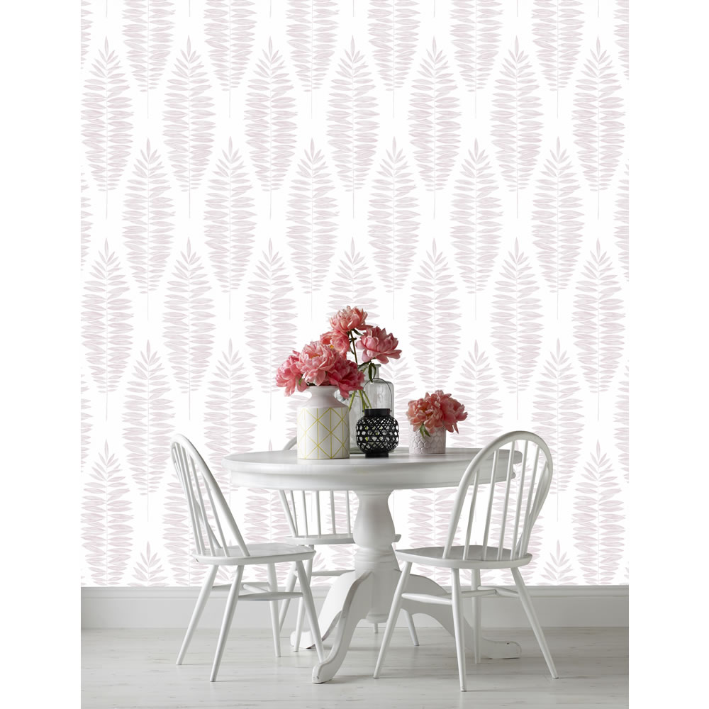 Graham & Brown Boutique Wallpaper Lucia Pink Image 2