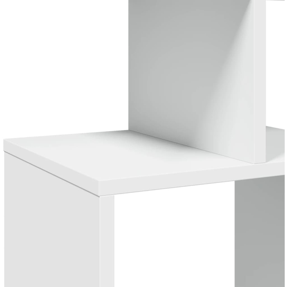 vidaXL 9 Shelf White Bookcase Image 7