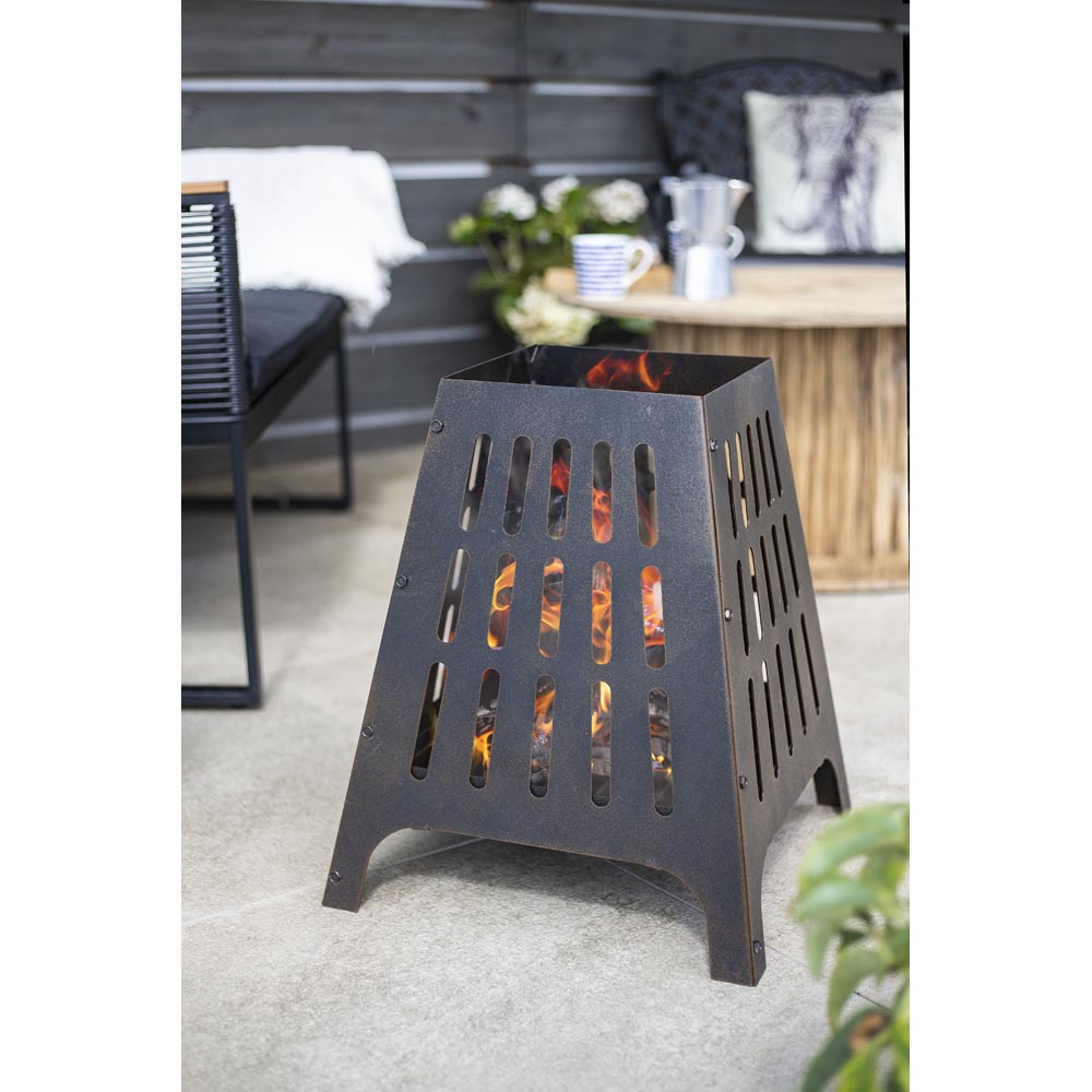 La Hacienda Anubis Small Steel Firepit Image 3