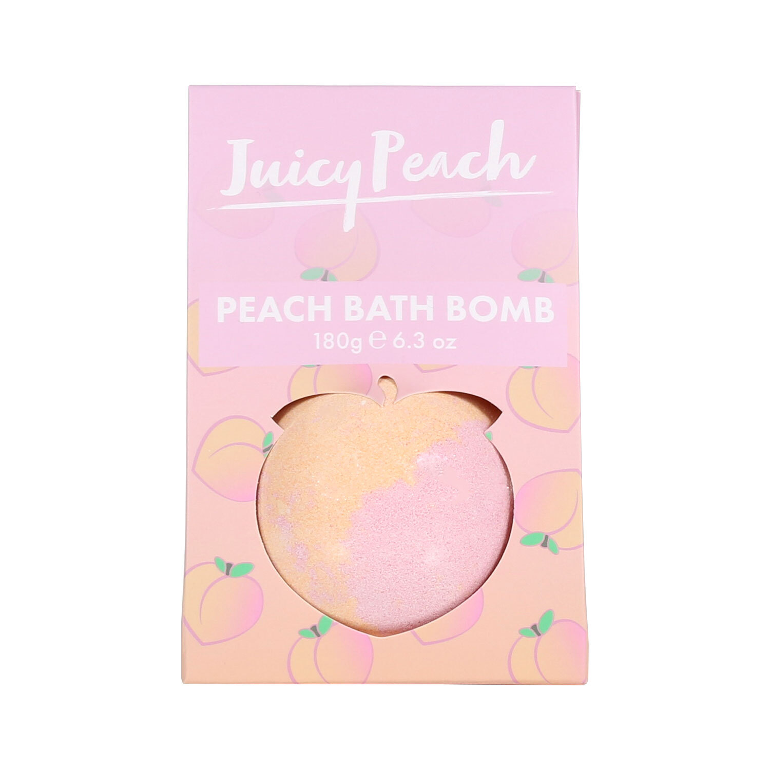 Juicy Peach Bath Bomb 180g Wilko