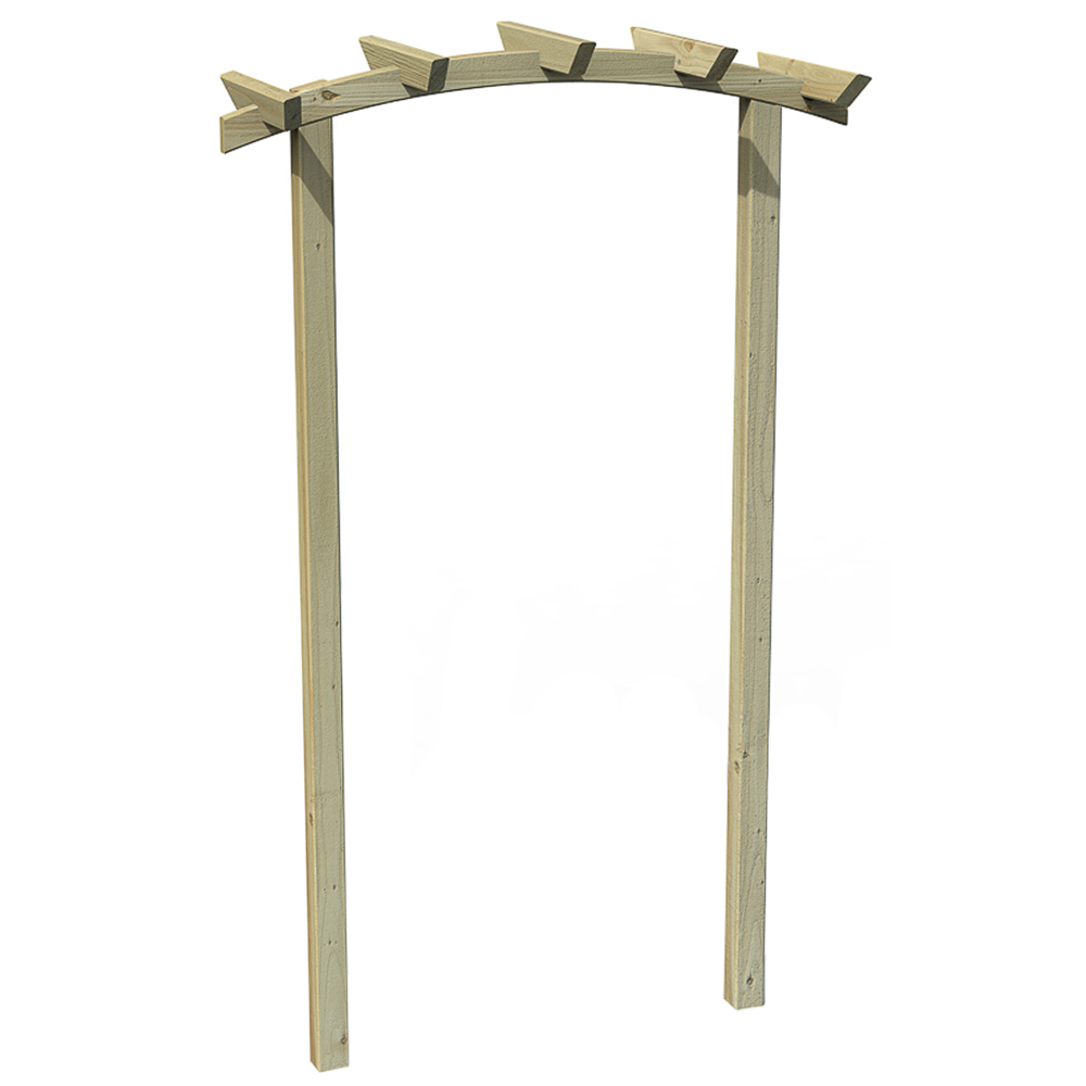 Forest Garden Hanbury 7.1 x 4.3 x 1.6ft Dome Top Arch Image 2