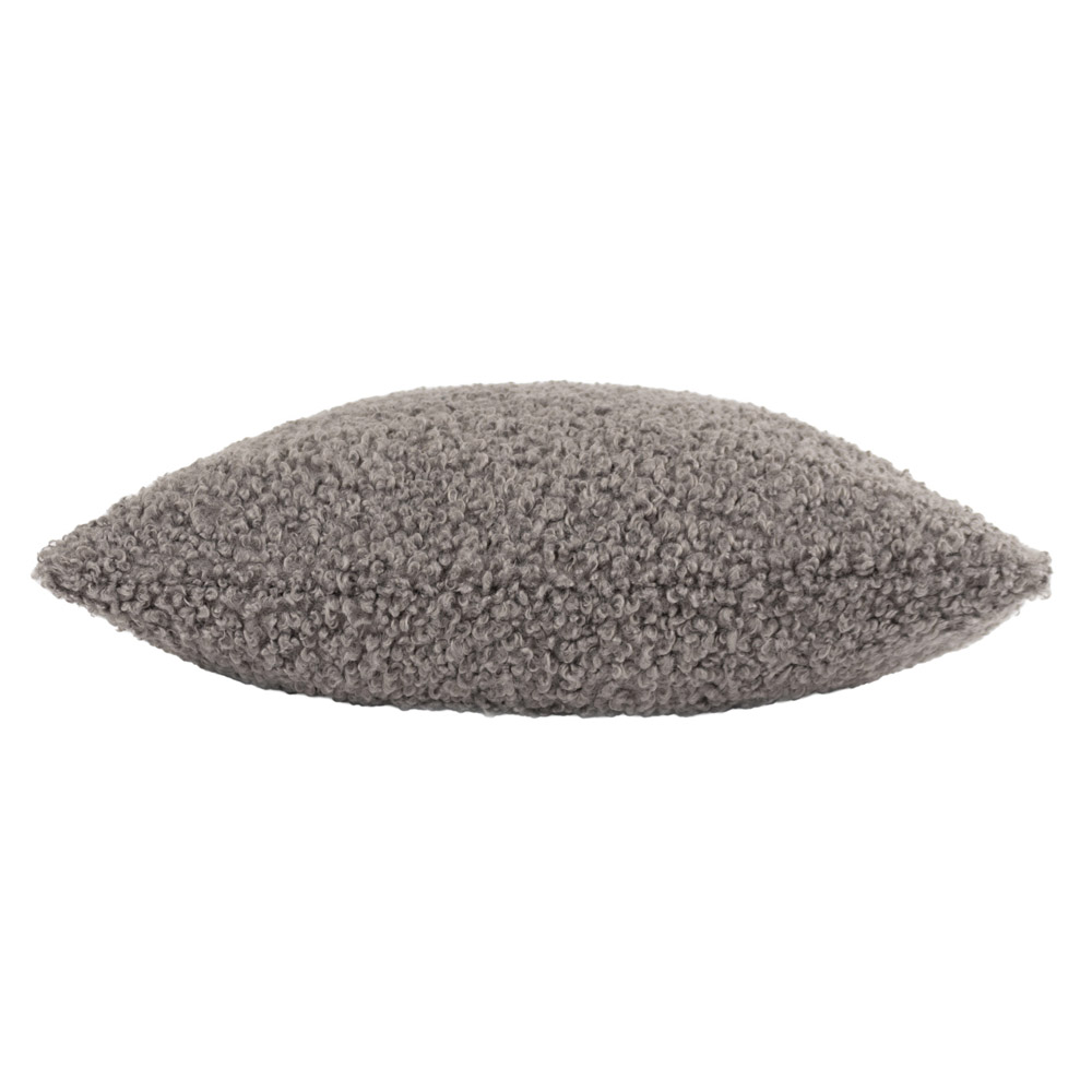 Yard Cabu Storm Grey Chunky Boucle Cushion Image 3