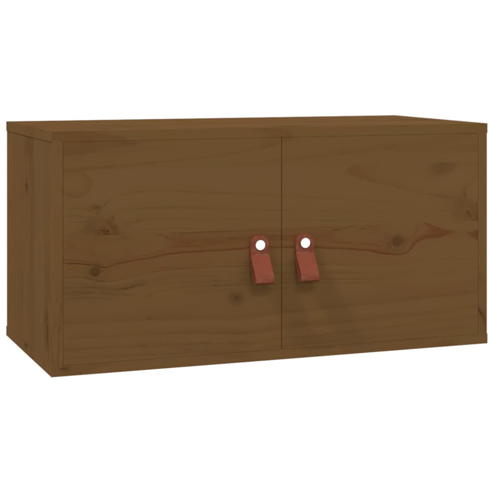 vidaXL 2 Door Brown Wall Cabinet Image 2