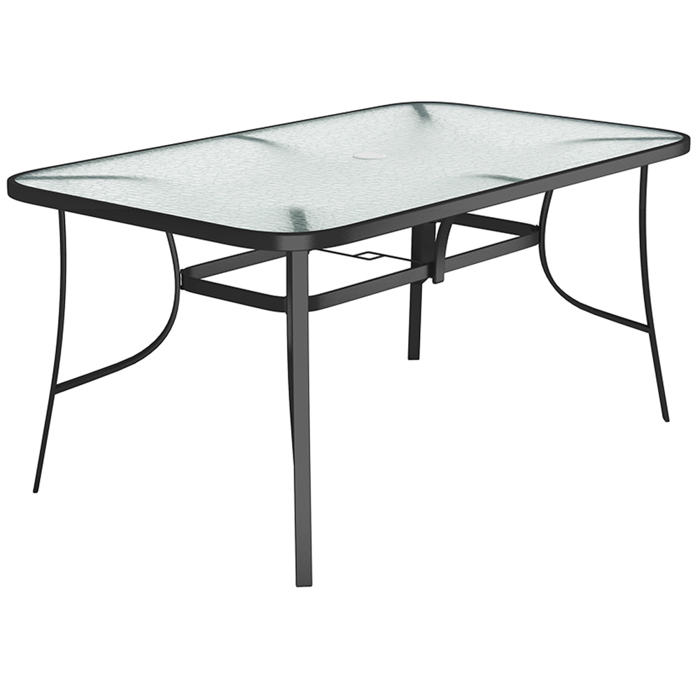 Living and Home Wicker 4 Seater Bistro Set Image 3