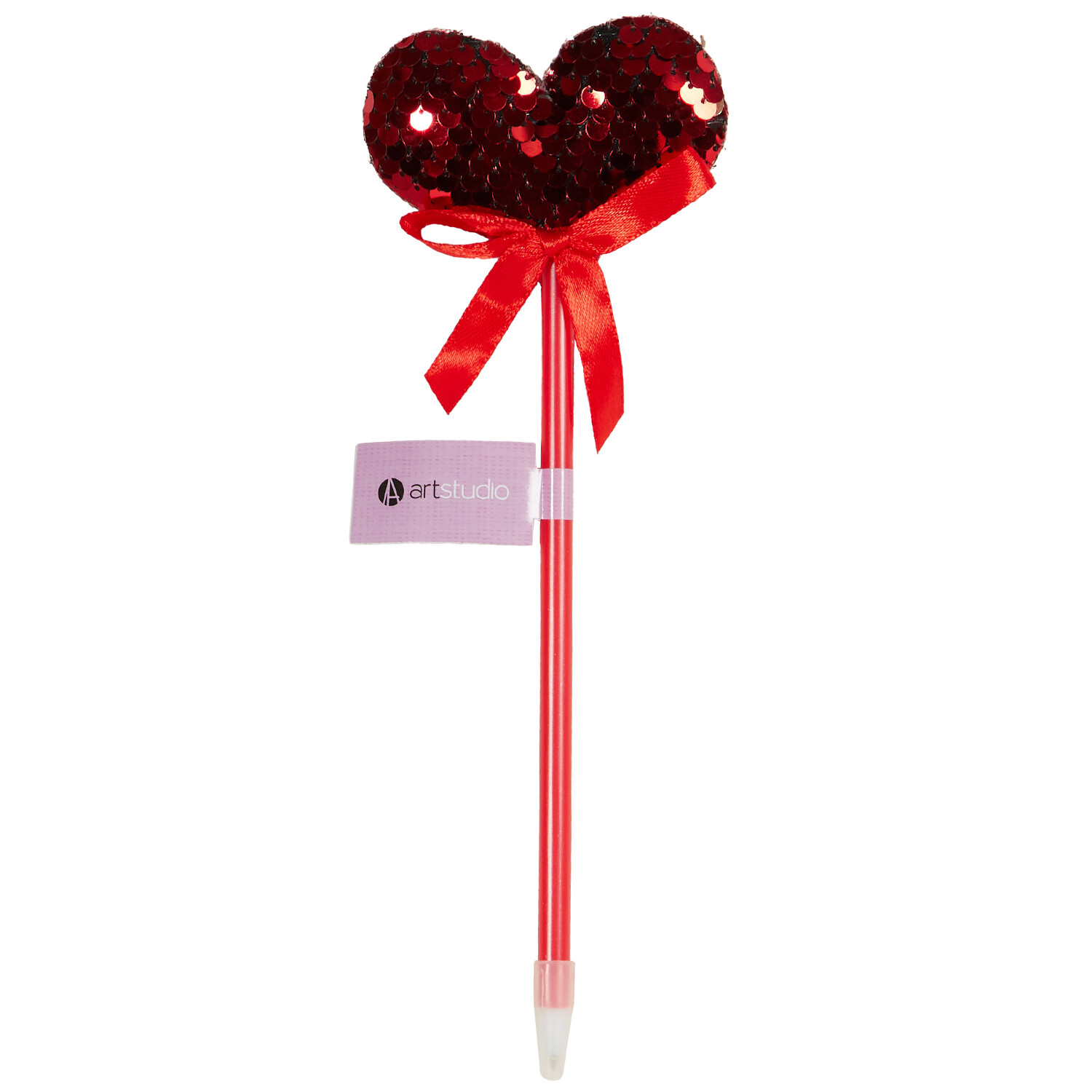 Disco Heart Pen - Pink or Red Image 5