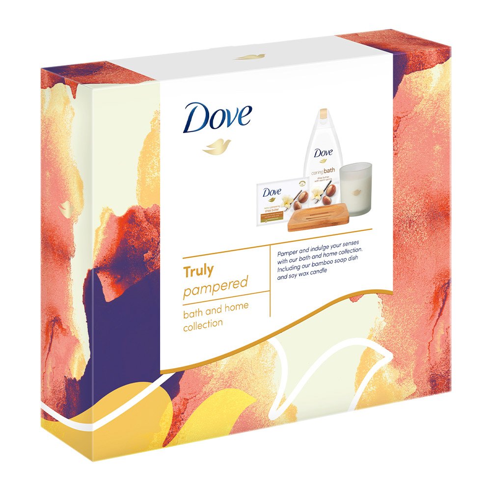 Dove Truly Pampered Bath & Home Collection Gift Set Image 1