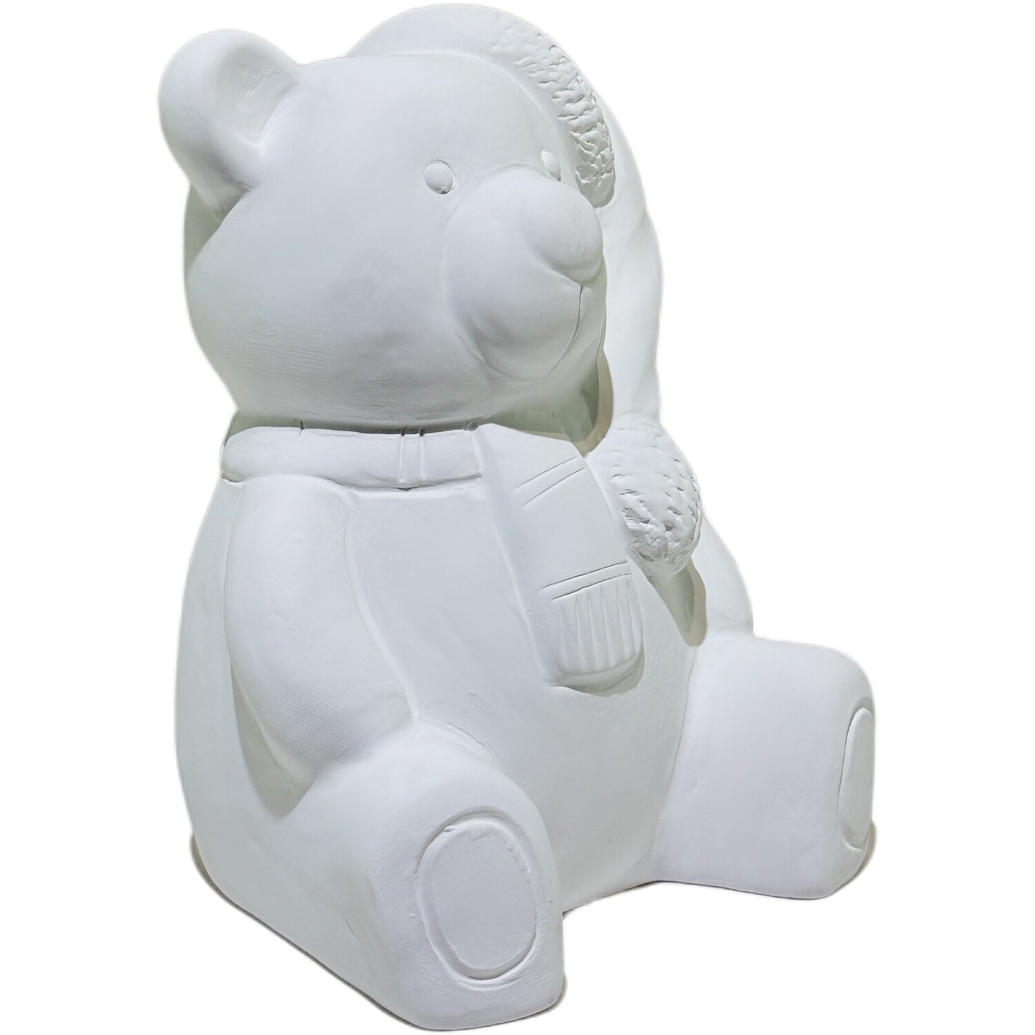 Paint Your Own Ceramic Christmas Bear Kit White Image 3