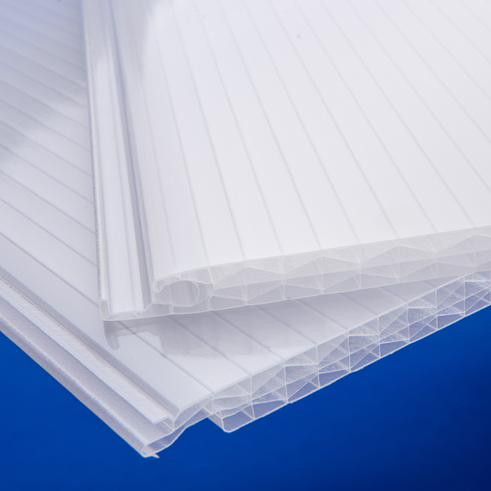 Corotherm Clickfit 16mm Opal Polycarbonate Sheet Roofing Panel 4000 x 500mm Image 2