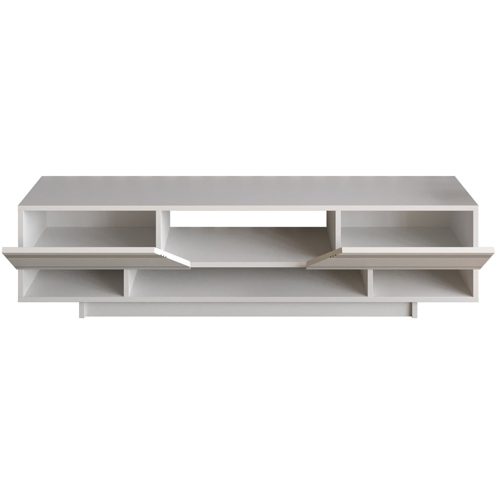 Decorotika Aspatria White TV Unit Image 2