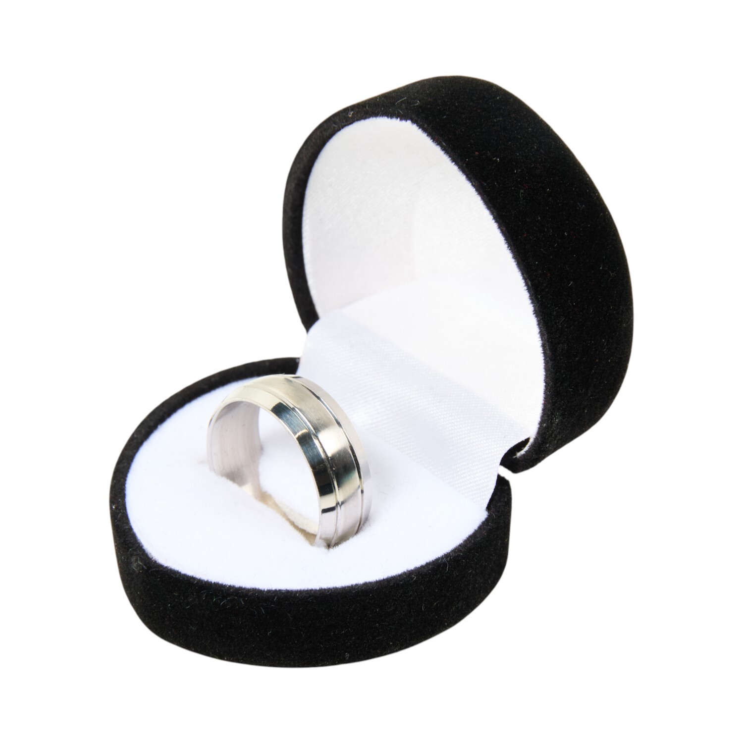 Stainless Steel Ring Silver Image 4