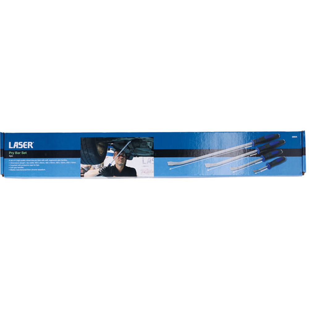 Laser 3994 4 Piece Pry Bar Set Image 3