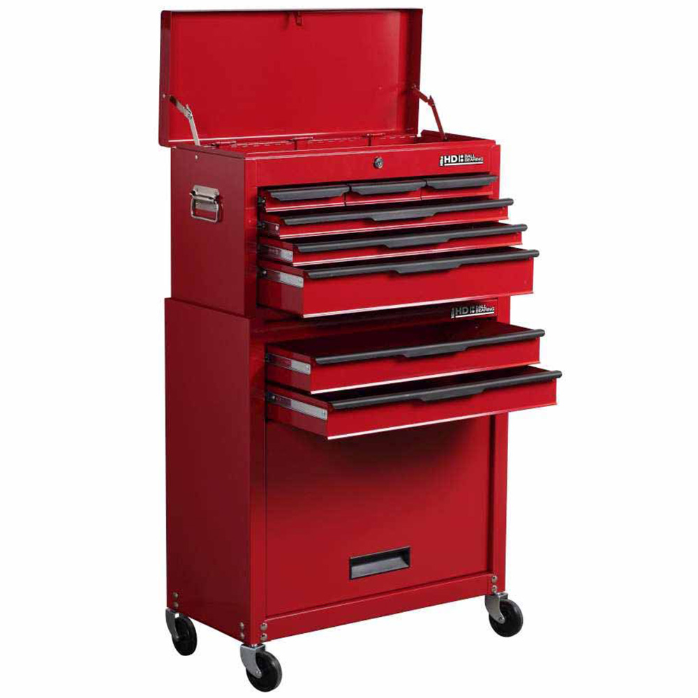 Hilka Heavy Duty 8 Drawer BBS Tool Chest and Cabinet Set Image 1