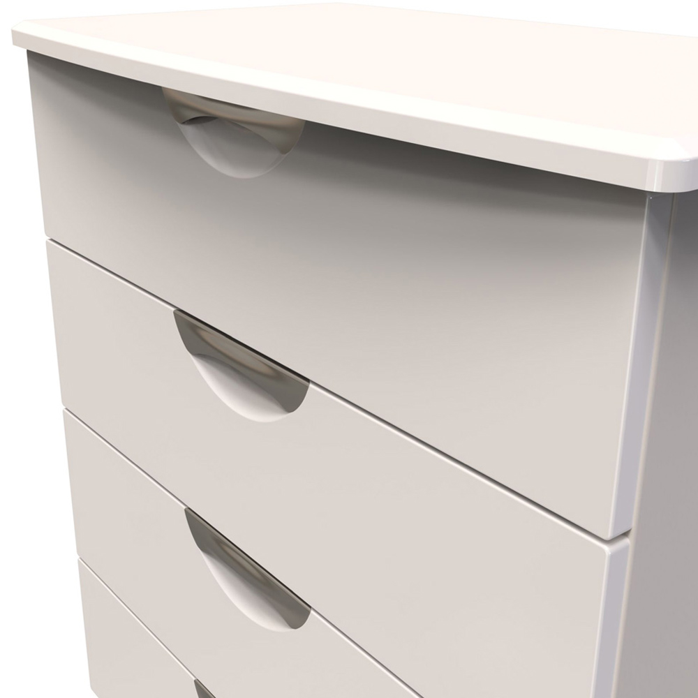 Crowndale Camden 4 Drawer Kashmir Gloss Chest of Drawers Image 5