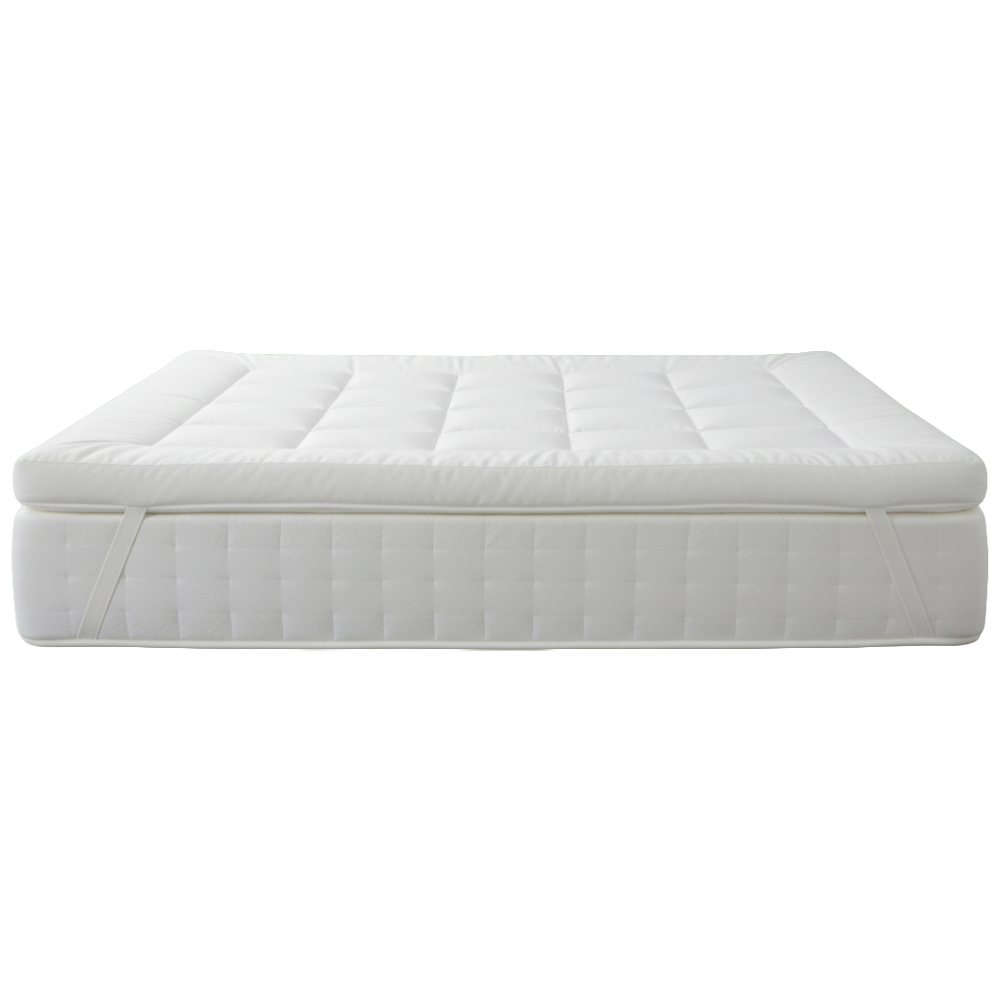 MHG Living Small Double Hollowfibre Mattress Topper Image 1