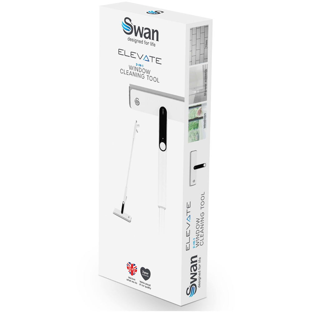 Swan Elevate 2-in-1 Extendable Spray and Squeegee Window Cleaning Tool Image 8