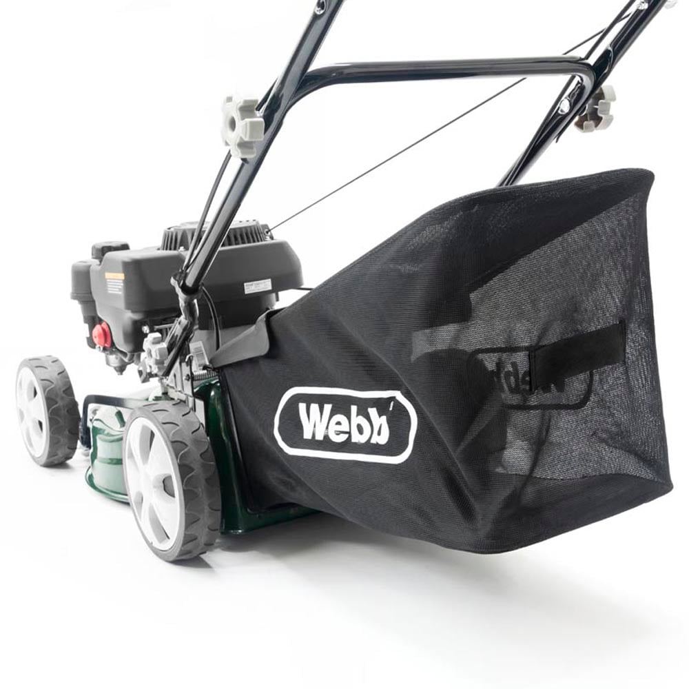 Webb WER410SP 132cc Classic Self Propelled 41cm Petrol Rotary Lawnmower Image 8