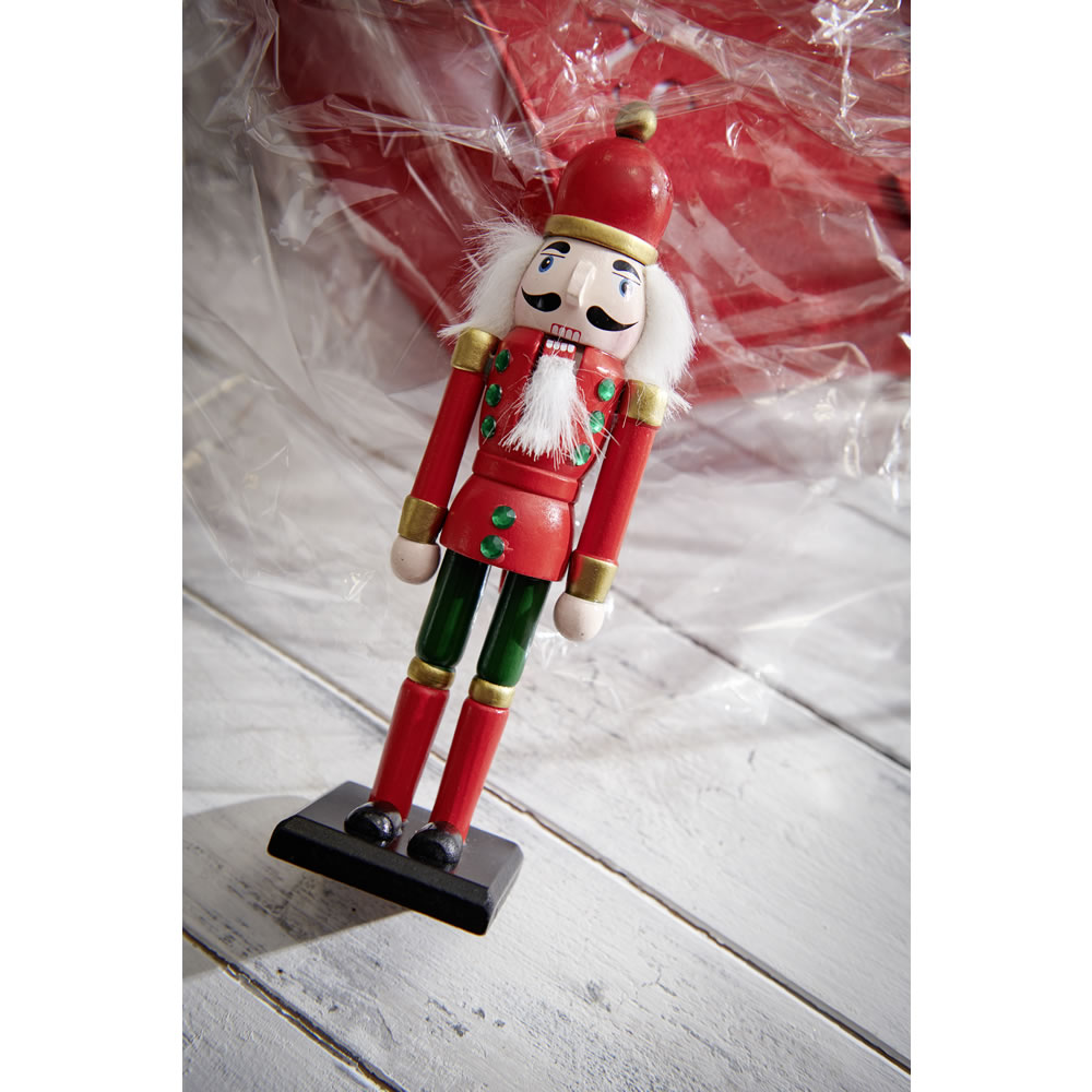 Wilko Alpine Home Nutcracker Christmas Decoration Image 2