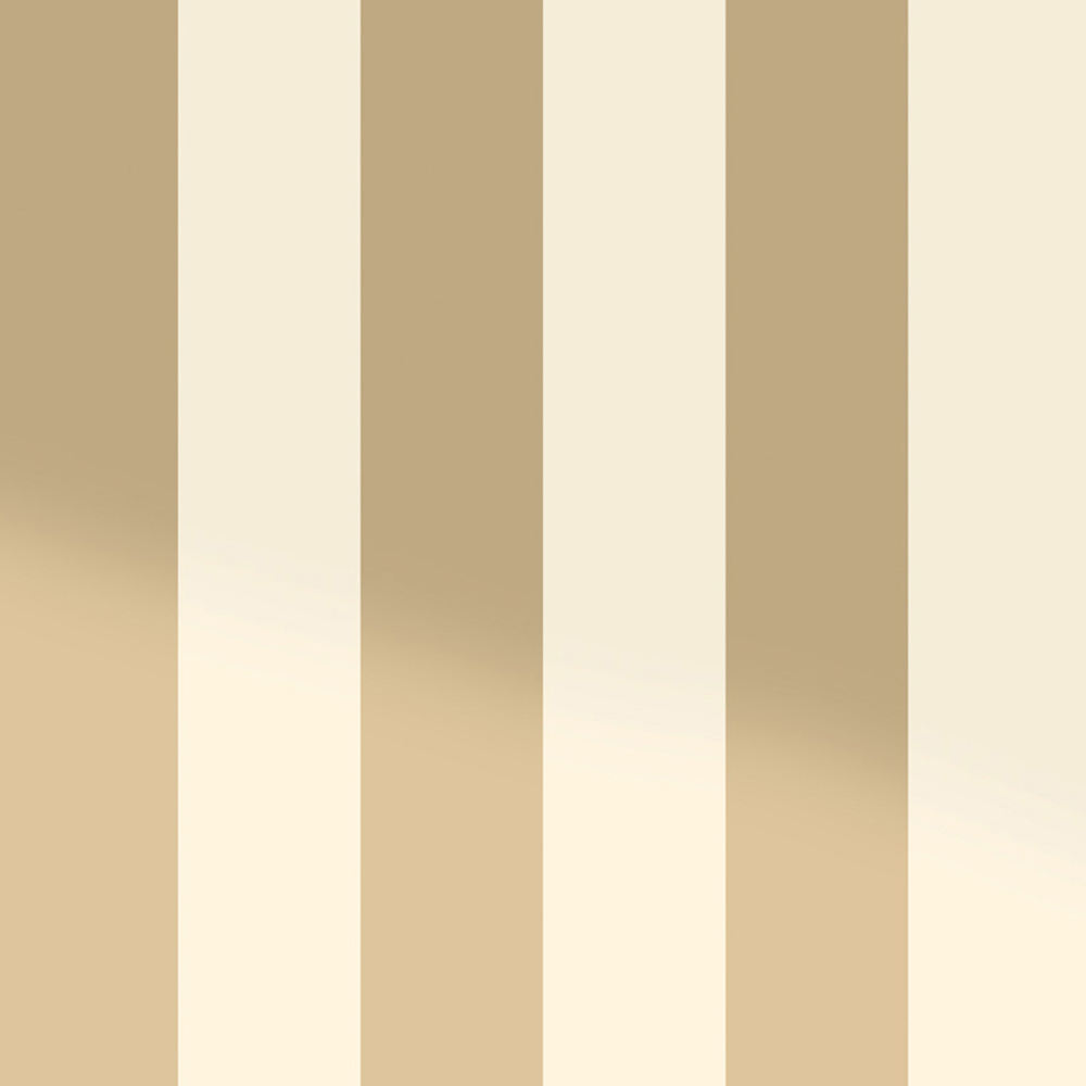 Holden Dillan Striped Cream Gold Wallpaper Image 1