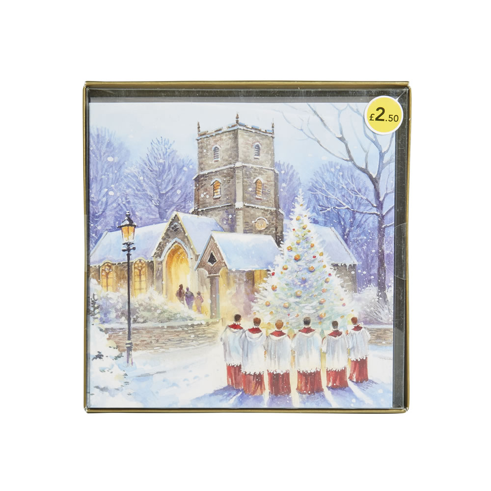 Wilko 15 pack Religious Design Christmas Cards Image 1