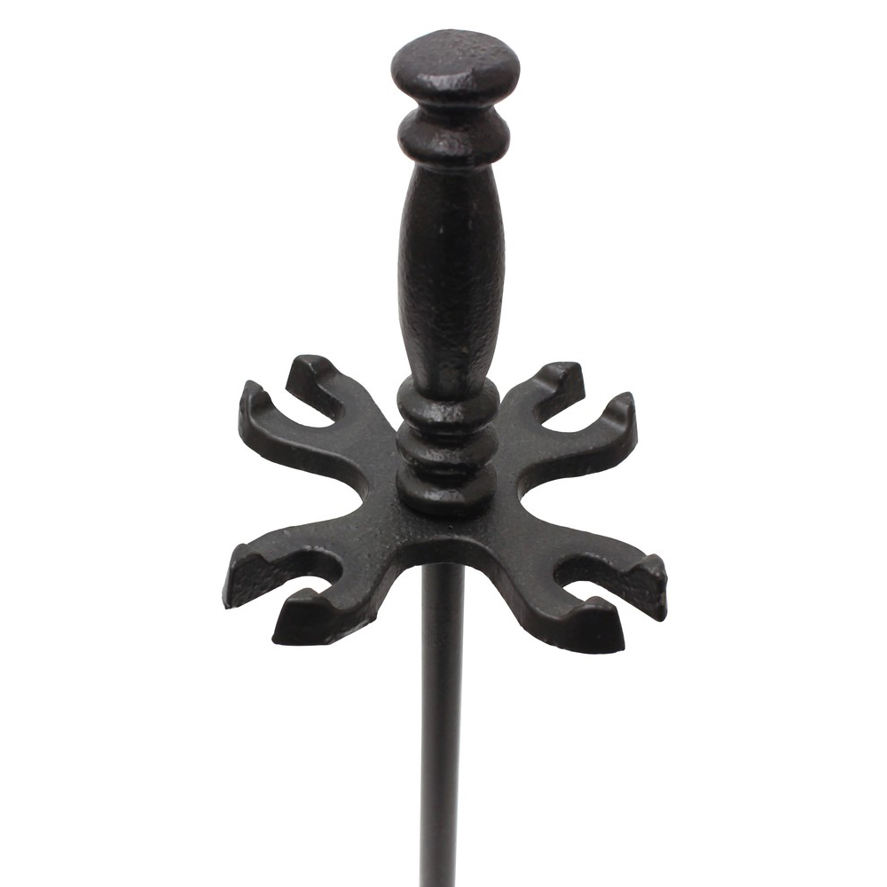 JVL Belvoir 4 Piece Fireside Companion Set Image 5