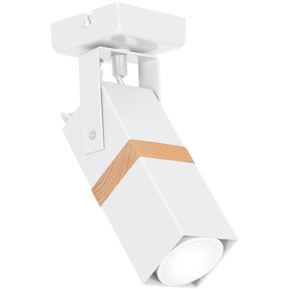 Milagro Vidar White Ceiling Lamp 230V Image 2