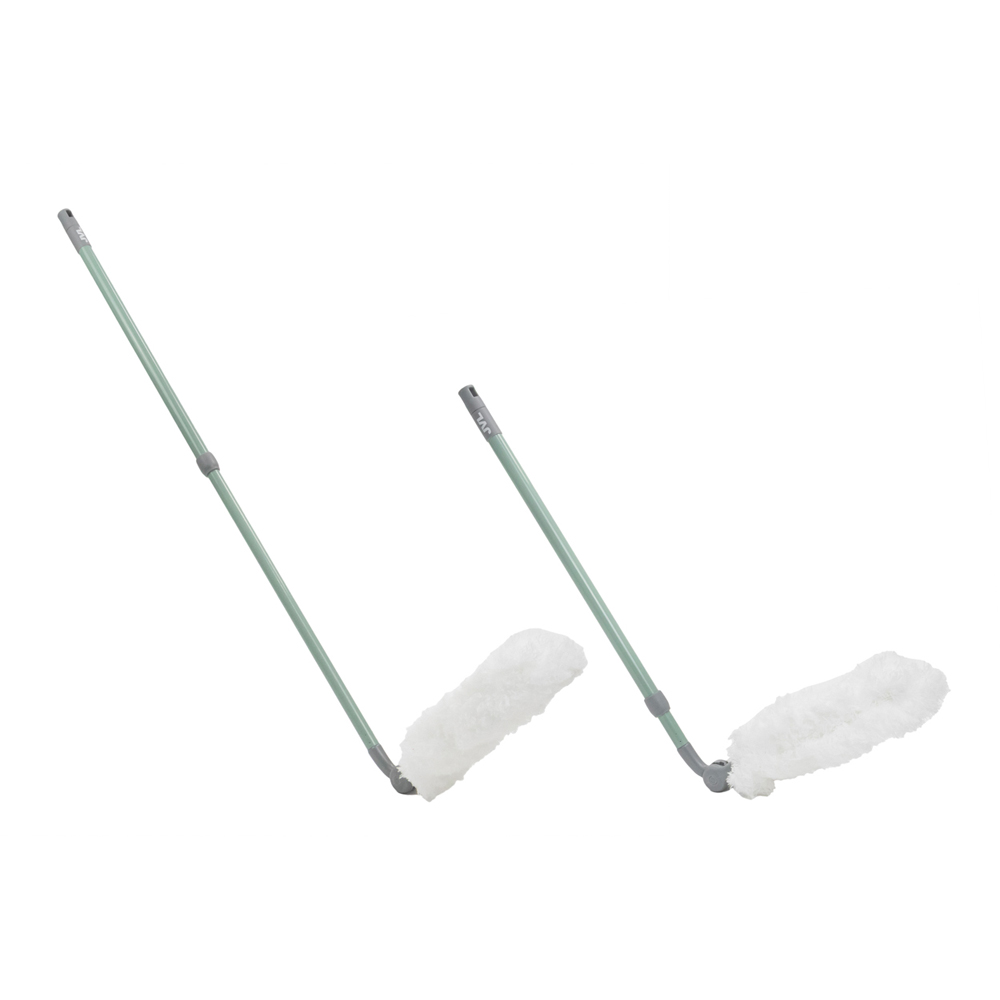 JVL Cleaning Green Extendable Multi-Angle Microfibre Duster Image 5