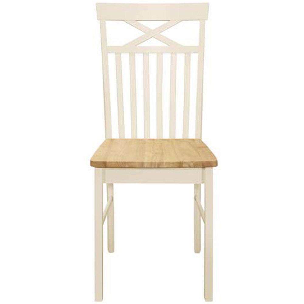 Chatsworth Set of 2 Oak Dining Chair Image 4
