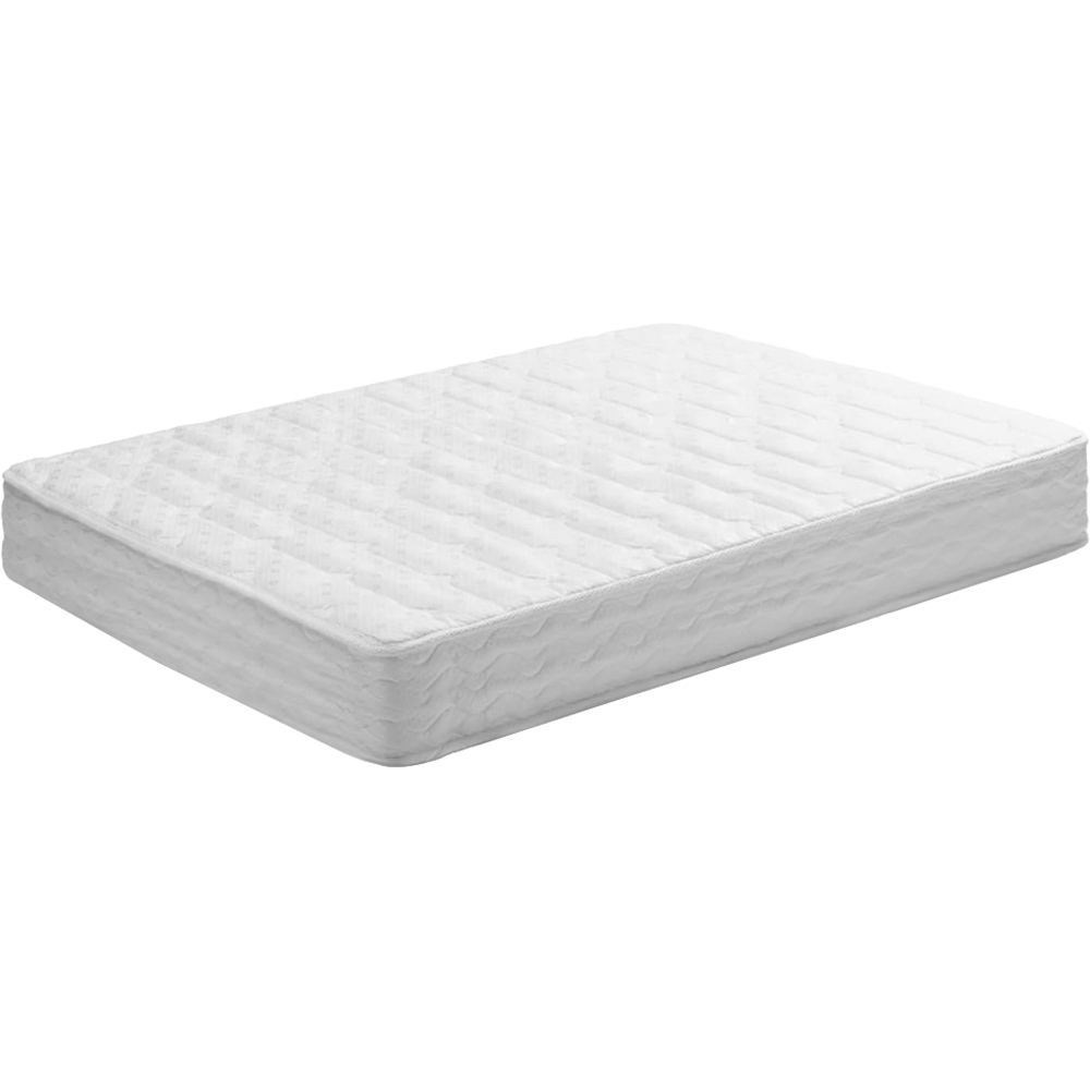 Portland Single Wooden Bed Frame with Mattress Image 2