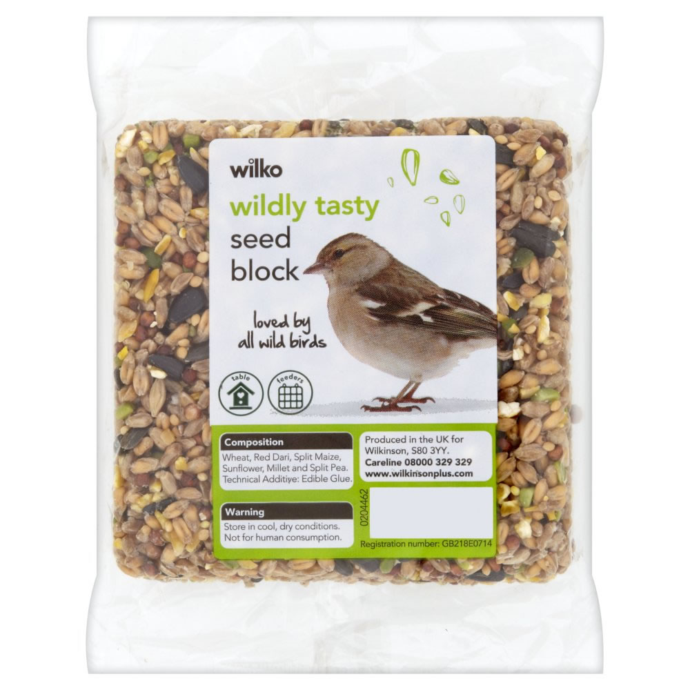 Wilko Wild Bird Seed Block Wilko