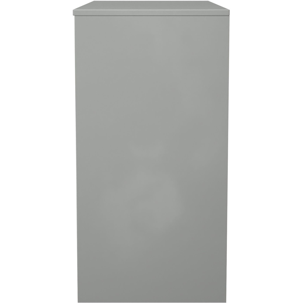 Crowndale Harlequin 4 Drawer Dusk Grey Vanity Dressing Table Ready Assembled Image 4