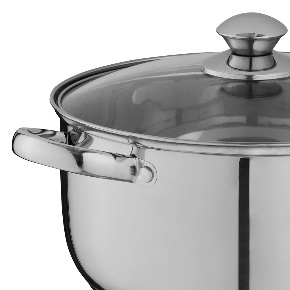 Wilko 24cm Stainless Casserole Dish Wilko