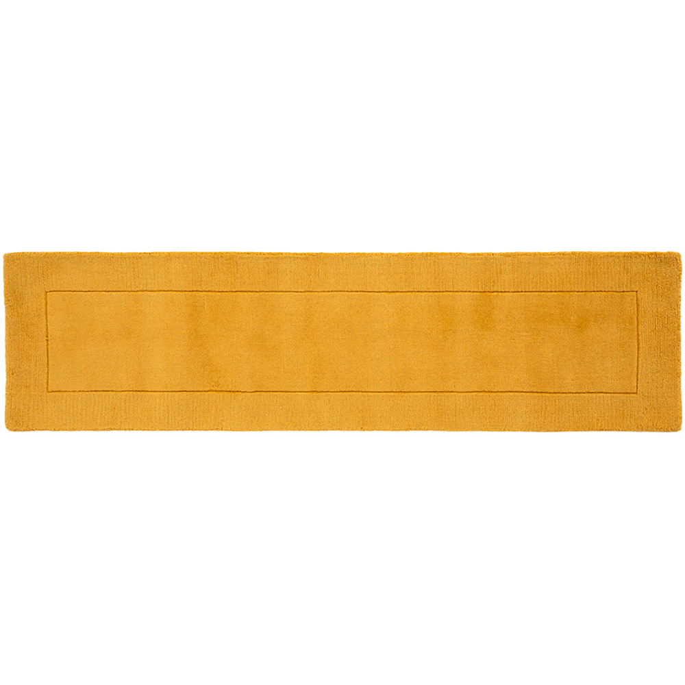 Esselle Home Esme Ochre Wool Runner 60 x 230cm Image 1