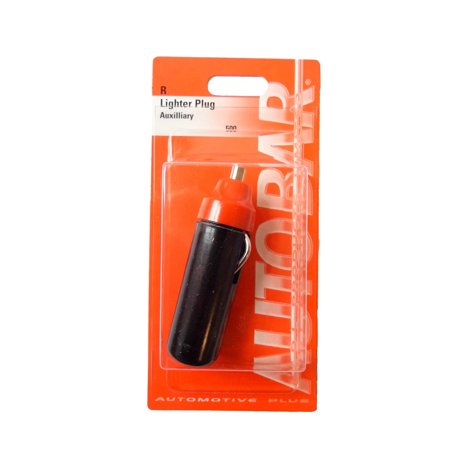 Autobar Auxiliary Lighter Plug - Black and Red Image