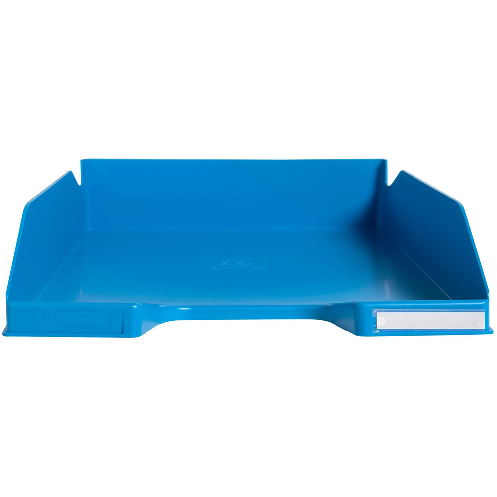 Exacompta Bee Blue Turquoise Letter Tray 6 Pack Image 3