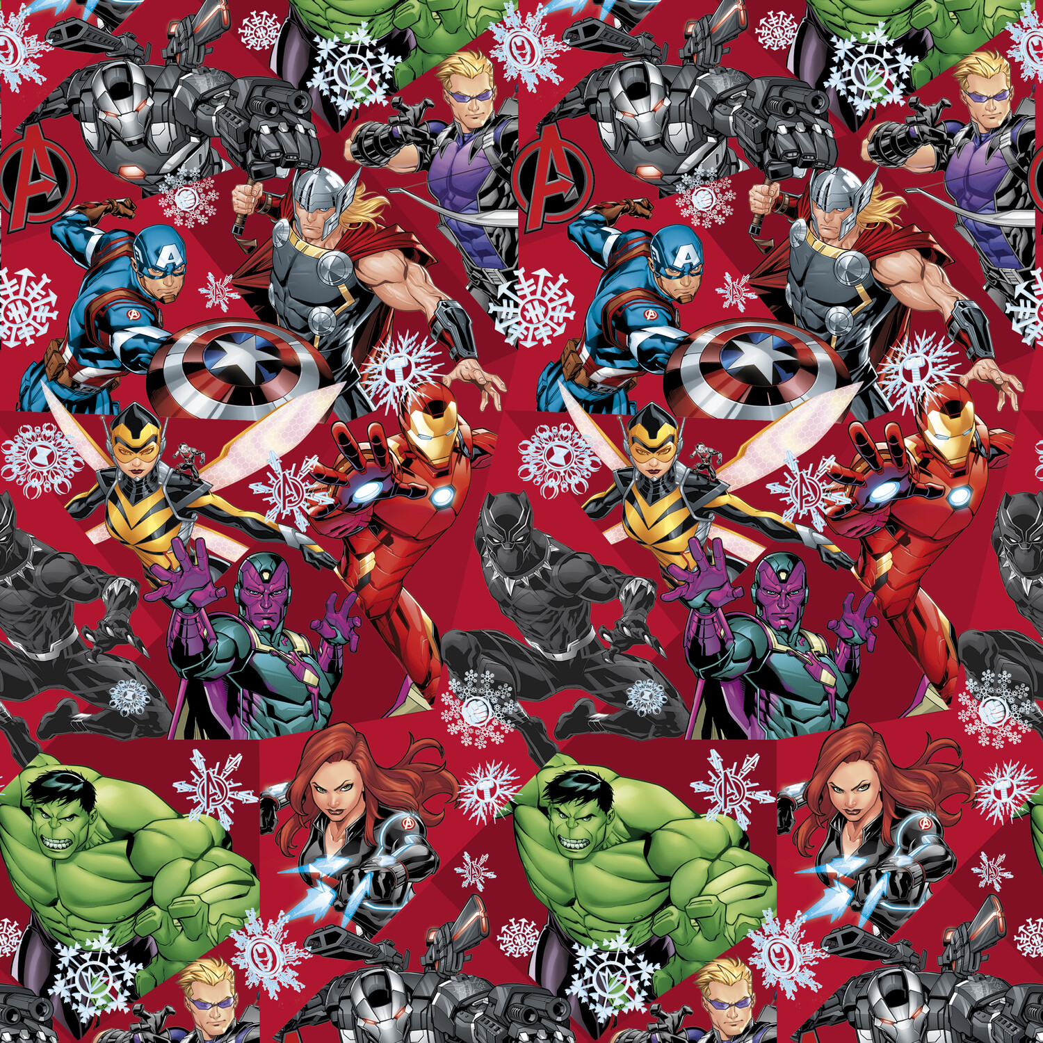 Avengers Wrapping Paper 4m Image