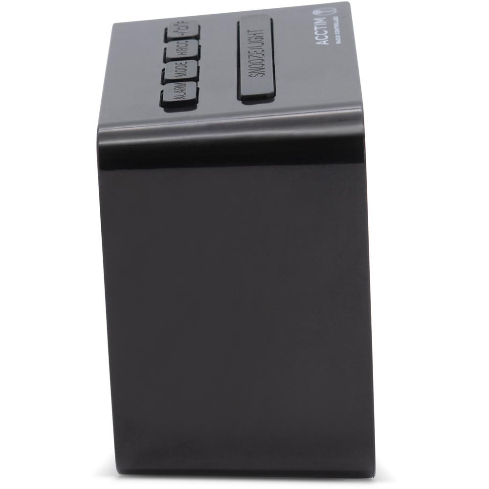Acctim Cole RC Black Digital Alarm Clock Image 6