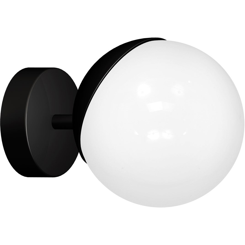 Milagro Sfera Black Wall Lamp 230V Image 2