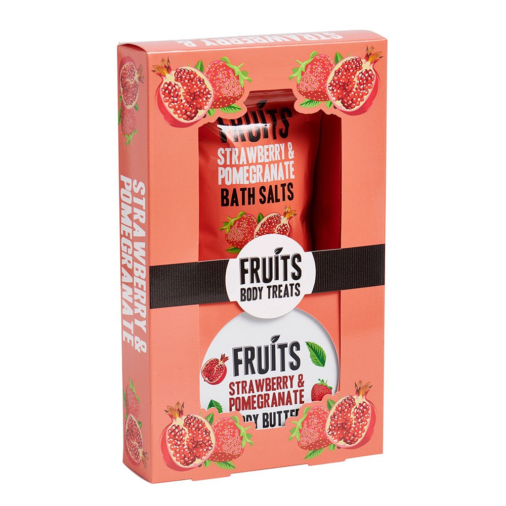 Wilko Fruits Bath Salts and Body Butter Image 1