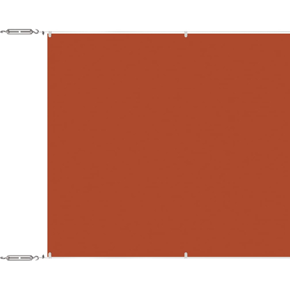 vidaXL Red Oxford Fabric Vertical Awning 1.4 x 8m Image 2
