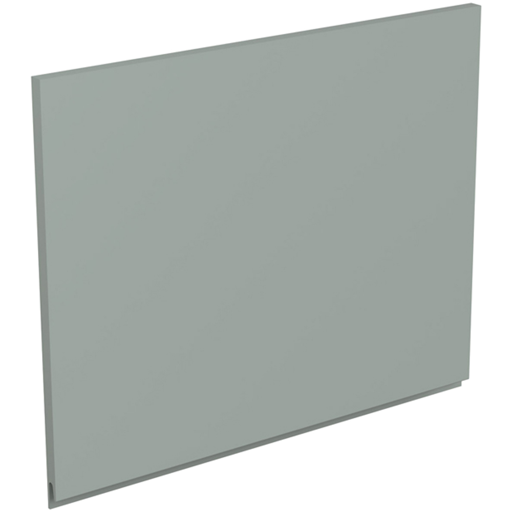 Kitchen Kit J-Pull Matt Sage Green Integrated Extractor Door 596 x 490mm Image 1