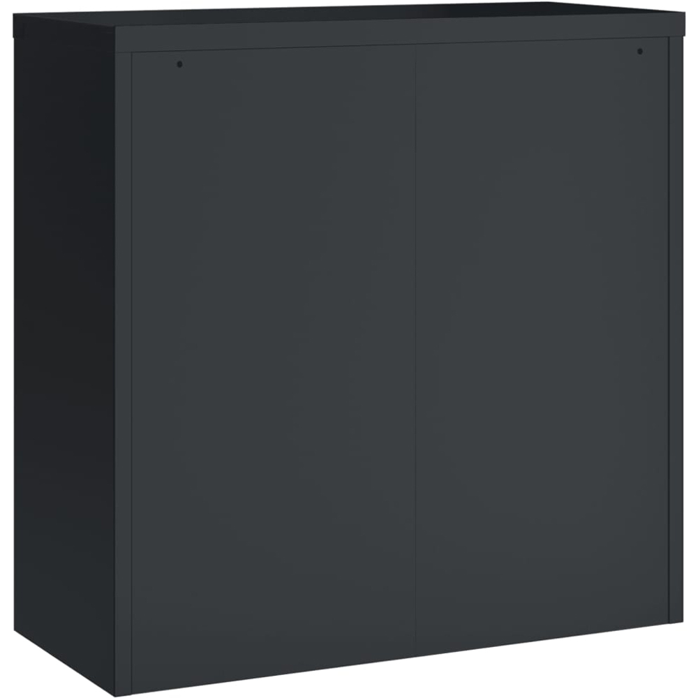 vidaXL 2 Door Anthracite Steel File Cabinet Image 6