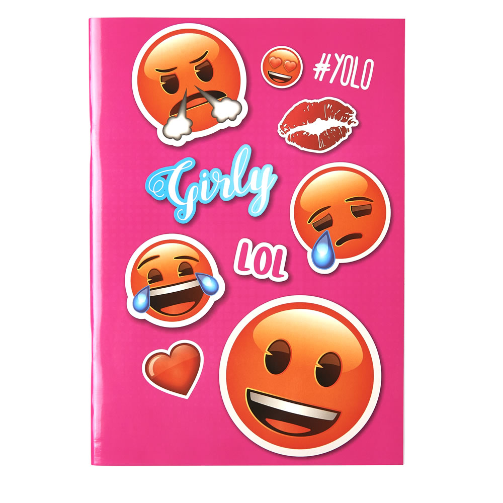 Emoji Exercise Book 3 pack | Wilko