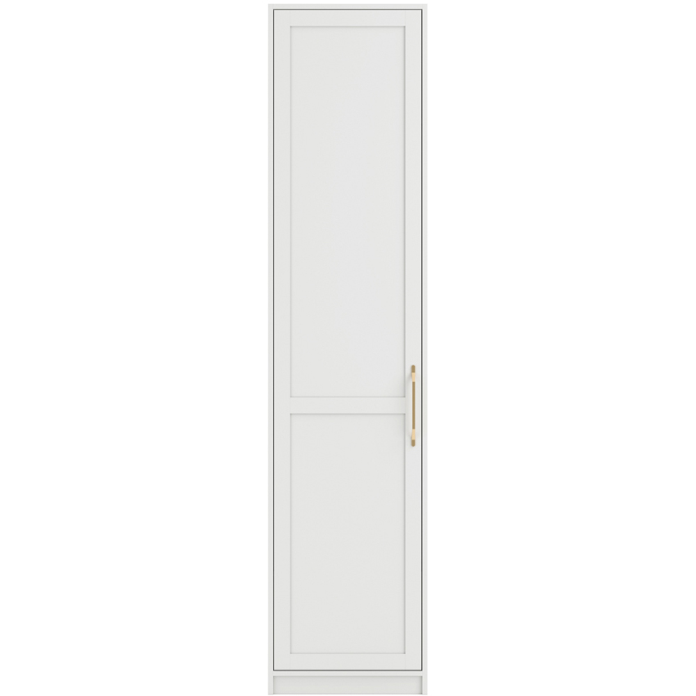 Austen Single Door White Wardrobe Image 3