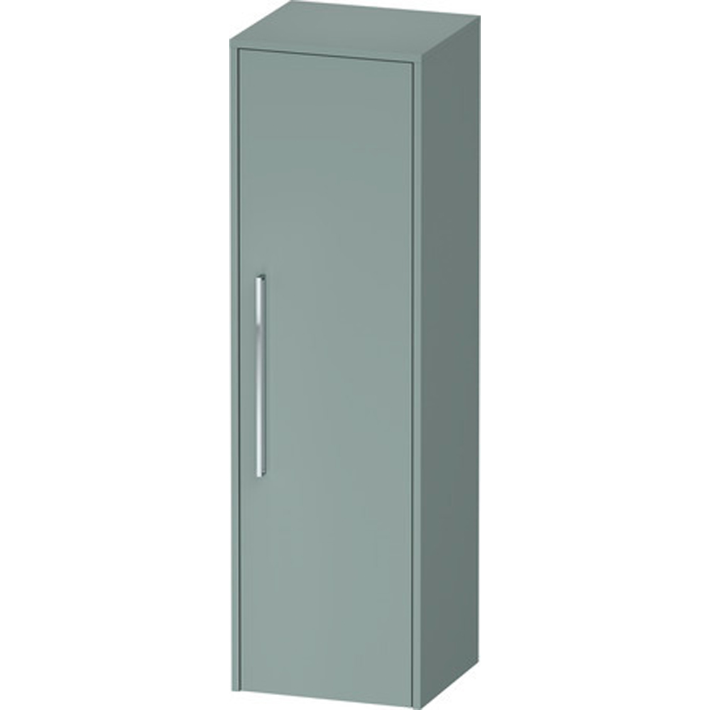 Duravit D-Code Single Right Door Fjord Green Semi-Tall Cabinet 1320 x 400mm Image 2