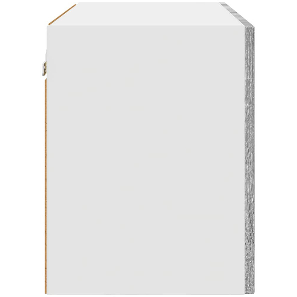 vidaXL Kalmar 2 Door Grey Sonoma Wall Kitchen Cabinet 2 Pack Image 7