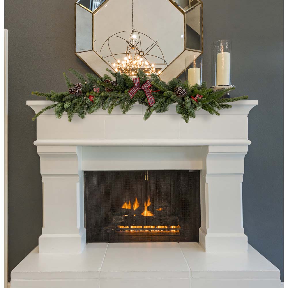 wilko Fresh Christmas Garland 110cm Image 2