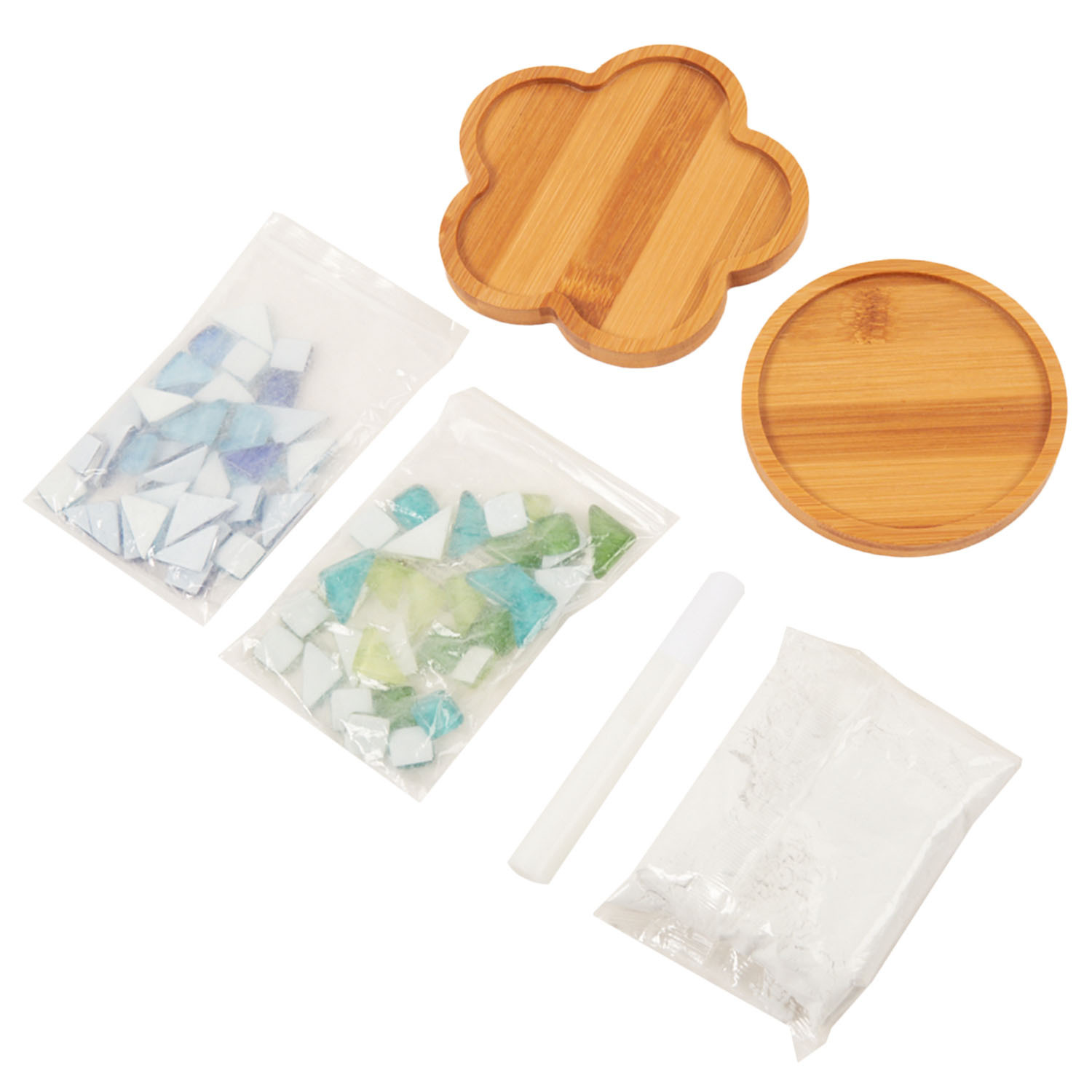 Mosaic Coasters Kit - Multicolour Image 2